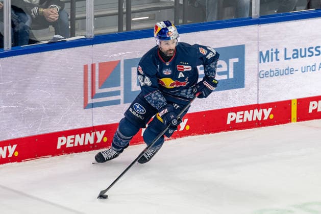Ryan Murphy EHC Red Bull Muenchen, 24 GER, EHC Red Bull Muenchen vs ERC Ingolstadt, Ice Hockey, DEL, Playoffs, Quarterfinals Game 1, Season 2025 2026, 24 03 2026 GER, EHC Red Bull Muenchen vs ERC Ingolstadt, Ice Hockey, DEL, Playoffs, Quarterfinals Game 1, Season 2025 2026, 24 03 2026 Muenchen Copyright: xEibner-Pressefoto FranzxFeinerx EP_HFR