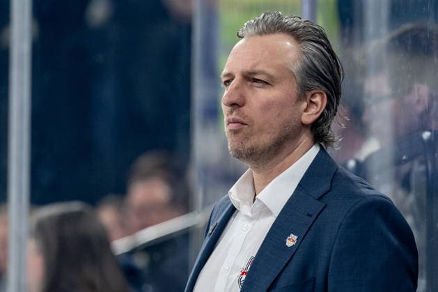 Max Kaltenhauser Co Coach, EHC Red Bull Muenchen Portrait Portraet GER, EHC Red Bull Muenchen vs ERC Ingolstadt, Ice Hockey, DEL, Playoffs, Quarterfinals Game 1, Season 2025 2026, 24 03 2026 GER, EHC Red Bull Muenchen vs ERC Ingolstadt, Ice Hockey, DEL, Playoffs, Quarterfinals Game 1, Season 2025 2026, 24 03 2026 Muenchen Copyright: xEibner-Pressefoto HeikexFeinerx EP_HFR
