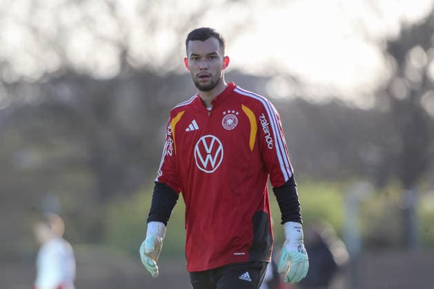 26 03 2026, xtgx, football, U21 national team, final training emspor, v l Mio Backhaus Germany DFL DFB REGULATIONS PROHIBIT ANY USE OF PHOTOGRAPHS as IMAGE SEQUENCES and or QUASI VIDEO Wolfsburg