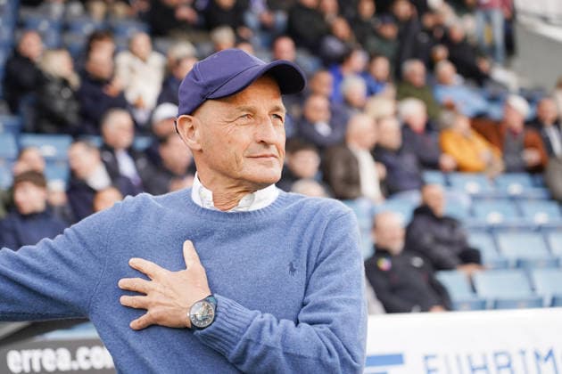 22 03 2026 Luzern Football Men Super League Season 2025 2026 FC Luzern FC Lausanne Sport Picture Peter Zeidler Coach FC Lausanne Sport Single picture
