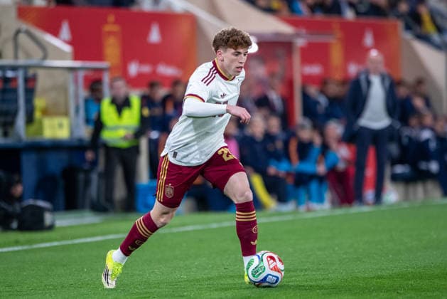 Victor Munoz Villanueva Spain vs Serbia RFEF International friendly Match of Spain Serbia during the RFEF International friendly match, between Espana and Serbia played at La Ceramica Stadium on March 27, 2026 in Vila Real Spain Copyright: xJudithxAmigox
