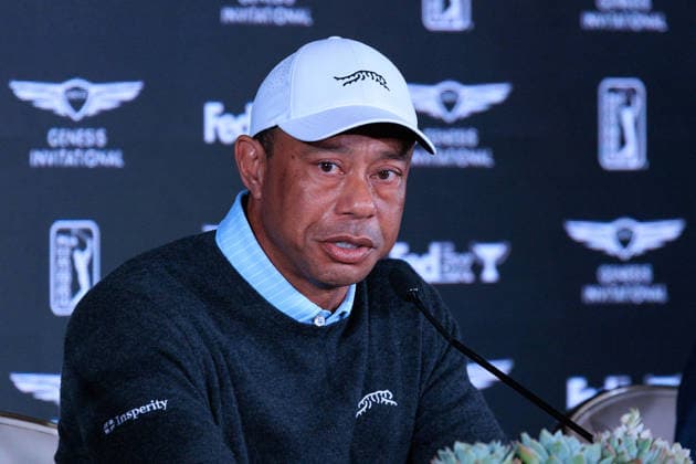 Golf: Tiger Woods pleads guilty after all following a car crash – archive footage