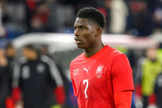 Breel Embolo, SUI, Switzerland Germany, National team, Football, 27 03 2026