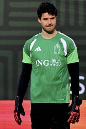Belgium s goalkeeper Senne Lammens pictured during a training session of Belgian national soccer team Red Devils in Chicago, United States, on Tuesday 31 March 2026. The team is preparing for tomorrow s friendly match against the Mexico, in preparation for the 2026 World Cup. DIRKxWAEM x169373431x