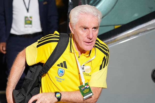 Soccer International Friendly, Länderspiel, Nationalmannschaft Panama v South Africa in Cape Town, South Africa Hugo Broos, head coach of South Africa arrives ahead of the international friendly soccer match between Panama and South Africa at DHL Stadium in Cape Town, South Africa on March 31, 2026. Cape Town South Africa  Copyright: xMatrixxImagesx xNicxBothmax