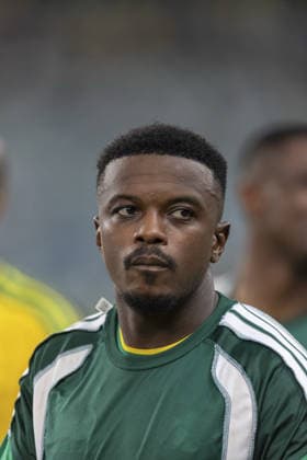Teboho Mokoena of South Africa during the International Friendly, Länderspiel, Nationalmannschaft between South Africa and Panama, held as part of preparations for the 2026 World Cup, at Moses Mabhida Stadium in Durban on 27 March 2026. Photo: Sportzpics Copyright: xSportzpicsx xSportsxPressxPhotox Sportspressphoto_SPR122230