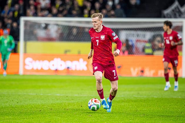31.03.2026 SZTOKHOLM, STRAWBERRY ARENA, PILKA NOZNA (FOOTBALL) ELIMINACJE MISTRZOSTW SWIATA FIFA 2026 ( FIFA World Cup, WM, Weltmeisterschaft, Fussball 26 UEFA Qualifiers ) FINAL BARAZY SZWECJA - POLSKA ( SWEDEN - POLAND ) NZ KAROL SWIDERSKI FOTO LUKASZ SKWIOT CYFRASPORT NEWSPIX.PL --- Newspix.pl  20260331CSLS0075