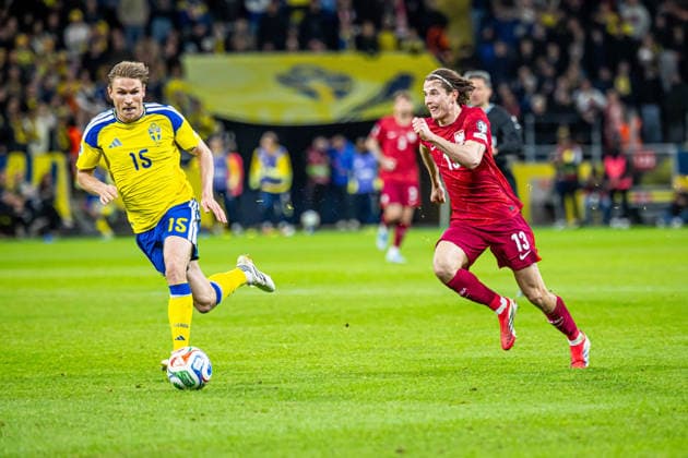 31.03.2026 SZTOKHOLM, STRAWBERRY ARENA, PILKA NOZNA (FOOTBALL) ELIMINACJE MISTRZOSTW SWIATA FIFA 2026 ( FIFA World Cup, WM, Weltmeisterschaft, Fussball 26 UEFA Qualifiers ) FINAL BARAZY SZWECJA - POLSKA ( SWEDEN - POLAND ) NZ JAKUB KAMINSKI FOTO LUKASZ SKWIOT CYFRASPORT NEWSPIX.PL --- Newspix.pl  20260331CSLS0083