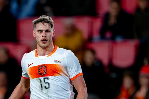 EINDHOVEN Micky van de Ven of the Netherlands during the friendly international match between the Netherlands and Ecuador on March 31, 2026, at Philips Stadium, Netherlands Photo by DeFodi Images