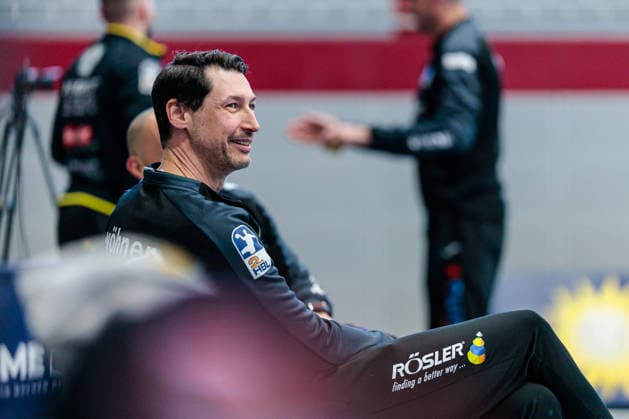 Anel Mahmutefendic HSC 2000 Coburg, Coach GER, TuS N Luebbecke vs HSC 2000 Coburg, Handball, 2 Bundesliga, Matchday 26, Season 2025 2026, 02 04 2026 GER, TuS N Luebbecke vs HSC 2000 Coburg, Handball, 2 Bundesliga, Matchday 26, Season 2025 2026, 02 04 2026 Luebbecke Copyright: xEibner-Pressefoto JanxRollingerx EP_JSK