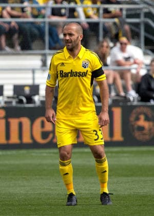 May 4, 2013 - May 04, 2013: Columbus Crew Federico Higuain (33) during the Major League Soccer match between the New York Red Bulls and the Columbus Crew at Columbus Crew Stadium in Columbus, OH Copyright: xAaronxDoster CalxSportxMediax