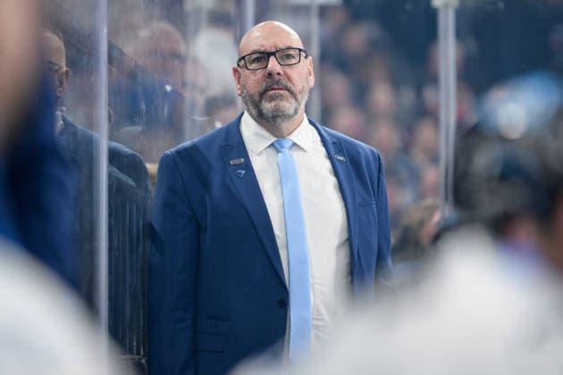 Ice Hockey, DEL, 20260402, EHC Red Bull Munich ERC Ingolstadt In the picture Co Coach Ingolstadt Eric DUBOIS Munich SAP Garden Bayern Germany Copyright: Passion2Press MarkusxFischerx