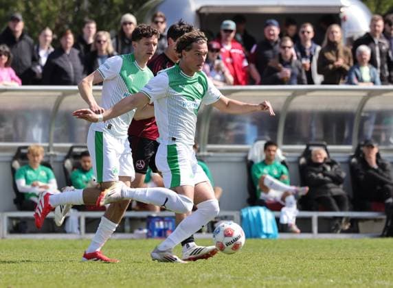 06 04 2026 Soccer Season 2025 2026 Regionalliga Bayern 27 Matchday 1 FC Nürnberg FCN II Club SpVgg Greuther Fürth II Kleeblatt U23 DaMa xdaxmax Juan Ignacio Cabrera Ros 21, SpVgg Greuther Fürth II