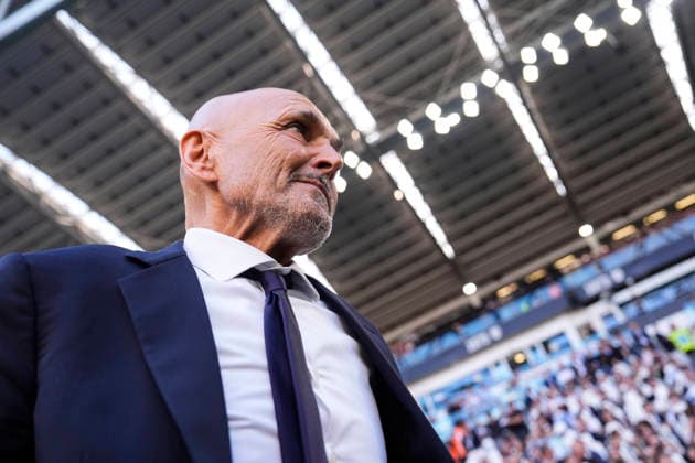 JuventusÕ head coach Luciano Spallettiduring the Serie A soccer match between Juventus Fc and Genoa the Juventus Stadium in Turin, north west Italy - April 6, 2026. - Soccer  Copyright: xFabioxFerrari LaPressex