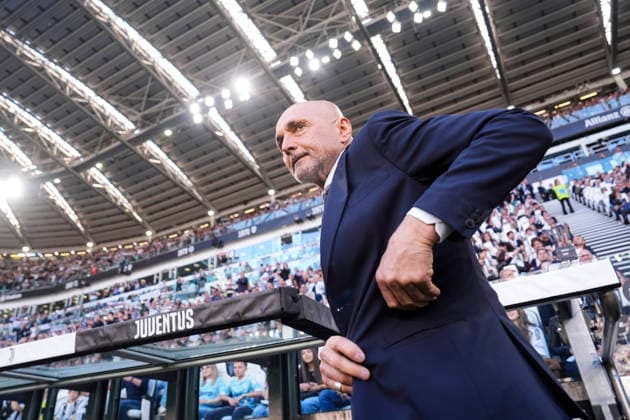 JuventusÕ head coach Luciano Spallettiduring the Serie A soccer match between Juventus Fc and Genoa the Juventus Stadium in Turin, north west Italy - April 6, 2026. - Soccer  Copyright: xFabioxFerrari LaPressex