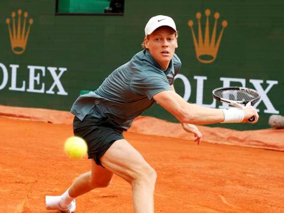 Monte-Carlo Rolex Master Tennis PHOTOPQR NICE MATIN Dylan Meiffret ; Roquebrune Cap-Martin ; 07 04 2026 ; 119e edition du Rolex Monte-Carlo Masters de Tennis. Matchs du 4e jour. ICI : match entre l italien Jannik Sinner et le francais Ugo Humbert. Jannik Sinner remporte le match. ICI : Jannik Sinner Rolex Monte-Carlo Masters at Monte-Carlo Country Club on April 7, 2026 in Monte-Carlo. Roquebrune Cap-Martin France  Copyright: xPHOTOPQR NICExMATIN MAXPPPxDylanxMeiffretx 20260407NIM7629 20260407NIM7629