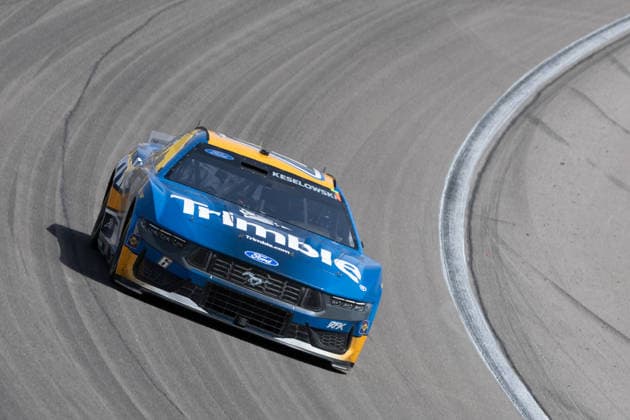 LAS VEGAS, NV - MARCH 15: Brad Keselowski ( 6 RFK Racing Trimble Ford) drives during the NASCAR, Motorsport, USA Cup Series Pennzoil 400 race on March 15, 2026, at Las Vegas Motor Speedway in Las Vegas, NV. (Photo by Karl Anderson Icon Sportswire) AUTO: MAR 15 NASCAR Cup Series Pennzoil 400 EDITORIAL USE ONLY Icon272260315133
