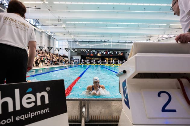 260410 Olivia Klint Ipsa of Sweden competes in women™s 50 meter breaststroke final during day 2 of Swim Open on April 10, 2026 in Stockholm Photo Emma Wallskog BILDBYRAN kod EW EW0661 swimming swimming svomming swim open day 2 bbeng  Copyright: EMMAxWALLSKOG BB260410EW046