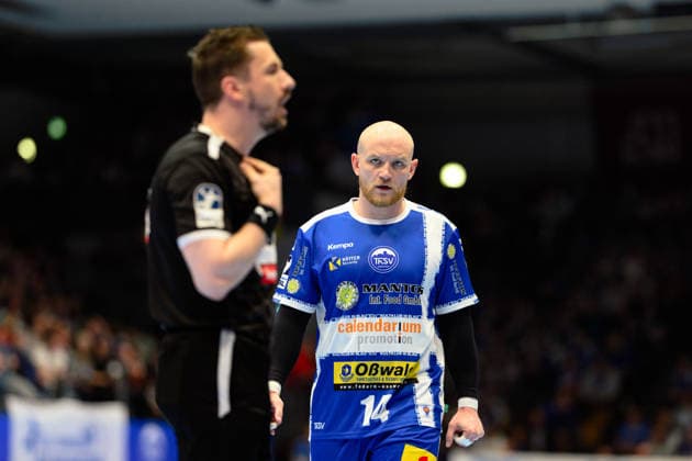 Peter Walz ThSV Eisenach, 14 GER, ThSV Eisenach against TSV Hannover Burgdorf, 1 Daikin Handballbundesliga, Handball, 28 Matchday, Season 2025 2026, 19 00 hrs, 10 04 2026 GER, ThSV Eisenach against TSV Hannover Burgdorf, 1 Daikin Handballbundesliga, Handball, 28 Matchday, Season 2025 2026, 19 00 hrs, 10 04 2026 Eisenach Copyright: xEibner-Pressefoto MartinxHerbstx EP_MHT