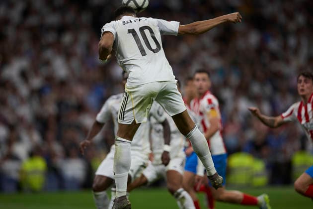 Kylian Mbappe Real Madrid CF controls the ball during the LaLiga EA Sports match between Real Madrid v Girona FC at Santiago BernabÃ u on April 10, 2026 in Madrid, Spain Photo by Manu Reino DeFodi Images