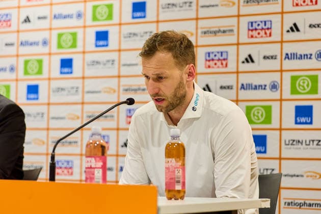 Anton Gavel BMA365 Bamberg Baskets, Headcoach at the press conference GER, ratiopharm ulm vs BMA365 Bamberg Baskets, Basketball, Matchday 29, EasyCredit BBL, Season 2025 2026, 11 04 2026 GER, ratiopharm ulm vs BMA365 Bamberg Baskets, Basketball, Matchday 29, EasyCredit BBL, Season 2025 2026, 11 04 2026 Neu Ulm Copyright: xEibner-Pressefoto GeraldxOelze-dexStoppanyx EP_ODS