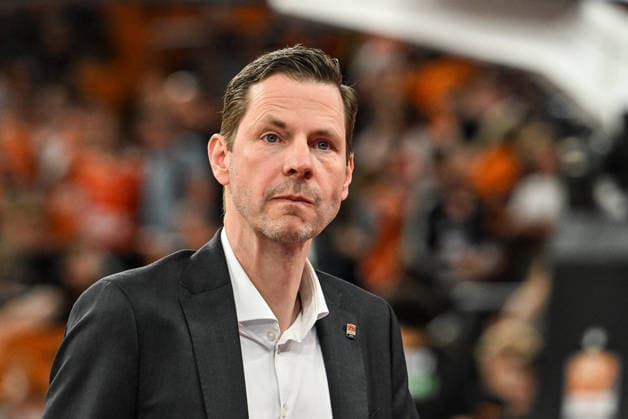 GER, BBL, ratiopharm Ulm vs BMA365 Bamberg Baskets 11 04 2026, ratiopharm arena, Neu Ulm, GER, BBL, ratiopharm Ulm vs BMA365 Bamberg Baskets, pictured Thorsten Leibenath Ulm nordphotoxGmbHx xHafner nph00200