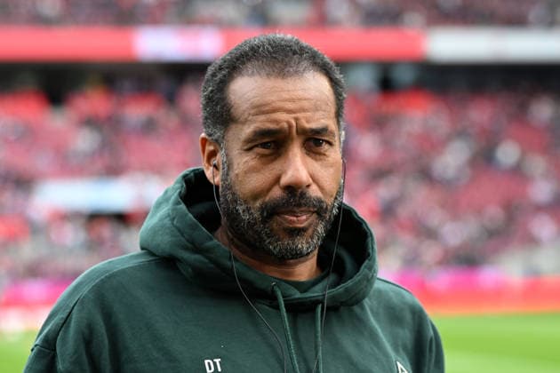 Trainer Daniel Thioune Werder Bremen looks on during the Bundesliga match between 1 FC Köln and SV Werder Bremen, RheinEnergieSTADION on April 12, 2026 in Köln, Germany Photo by Ralf Treese DeFodi Images Trainer Daniel Thioune Werder Bremen looks on during the Bundesliga match between 1 FC Köln and SV Werder Bremen at RheinEnergieSTADION on April 12, 2026 in Köln, Germany Photo by Ralf Treese DeFodi Images DFL regulations prohibit any use of photographs as image sequences and or quasi video Photo by Ralf Treese DeFodi Images
