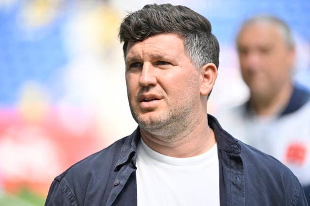 before the start of the match Managing Director Sport Andreas Schicker TSG 1899 Hoffenheim Portrait TSG 1899 Hoffenheim vs Borussia Dortmund BVB 18 04 2026 DFL REGULATIONS PROHIBIT ANY USE OF PHOTOGRAPHS AS IMAGE SEQUENCES AND OR QUASI VIDEO TSG 1899 Hoffenheim vs Borussia Dortmund