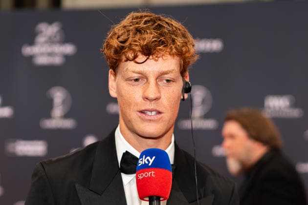 20 04 2026, Laureus Awards 2026 in Madrid Day 2 Jannik Sinner Red Carpet at Palacio Cibele Copyright: xBahhoxKarax