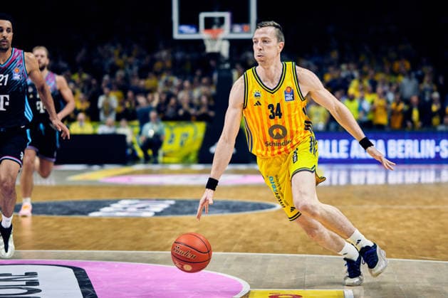 Justin Bean Alba Berlin, 34 , GER, ALBA Berlin vs Telekom Baskets Bonn, Basketball Men, easy Credit BBL, Season 2025 2026, Matchday 30, 20 04 2026 GER, ALBA Berlin vs Telekom Baskets Bonn, Basketball Men, easy Credit BBL, Season 2025 2026, Matchday 30, 20 04 2026 Berlin Copyright: xClaudiusxRauch,xEibner-Pressefotox xClaudiusxRauchx EP_CRH