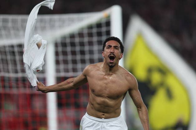 GER, Stuttgart, VfB Stuttgart vs SC Freiburg, DFB Pokal, Football, DFB, Season 2025 2026, MHP Arena, Semifinal in picture Tiago Tomas VfB Stuttgart 8 , 2 1, Goal, Cheering and joy, Emotions DFB DFL REGULATIONS PROHIBIT ANY USE OF PHOTOGRAPHS AS IMAGE SEQUENCES AND OR QUASI VIDEO, 22 04 2026 Copyright: HMBxMedia HendrikxHamelau