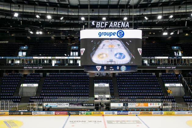 BCF Arena of the HCFG, HC Fribourg Gotteron HC Davos, National League, Playoff Final, Ice Hockey, 24 04 2026