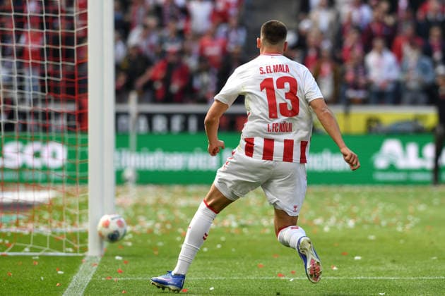 Said El Mala 1 FC Koeln takes a free kick at the goalpost during the Bundesliga match between 1 FC Köln and Bayer 04 Leverkusen at RheinEnergieSTADION on April 25, 2026 in Cologne, Germany, Germany Photo by Ralf Treese DeFodi Images Said El Mala 1 FC Koeln controls the ball during the Bundesliga match between 1 FC Köln and Bayer 04 Leverkusen at RheinEnergieSTADION on April 25, 2026 in Köln, Germany Photo by Ralf Treese DeFodi Images DFL regulations prohibit any use of photographs as image sequences and or quasi video Photo by Ralf Treese DeFodi Images