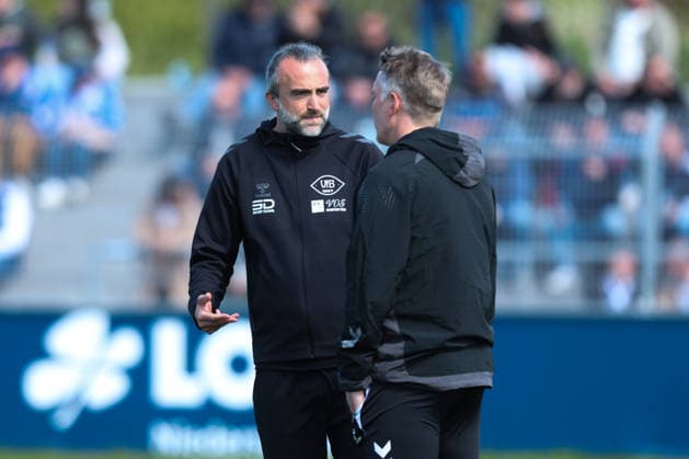 26 04 2026, Soccer, Men, Regionalliga Nord, Matchday 31, BSV Kickers Emden VfB Oldenburg Coach Dario Fossi VfB Oldenburg