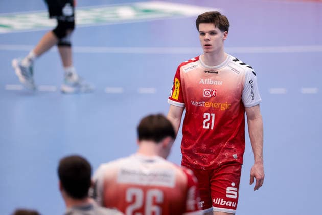 26 04 2026, 29 Matchday of the 2 Handball Bundesliga, TuSEM Essen HC Elbflorenz 2006 Felix Eißing TuSEM Essen Essen Am Hallo NRW Germany xRHR PHOTO DEx Copyright: DennisxEwert RHR-FOTOx RHR-FOTO DE