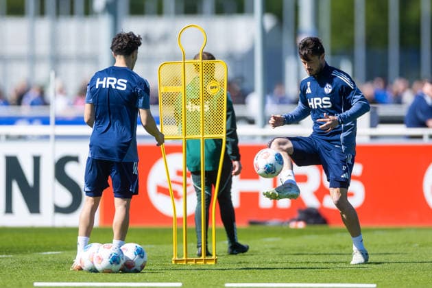 30 04 2026, Football, Training of FC Schalke 04 Adrian Gantenbein FC Schalke 04 Gelsenkirchen Training ground FC Schalke 04 NRW Germany xRHR PHOTO YYx Copyright: RHR-FOTOx RHR-FOTO YY