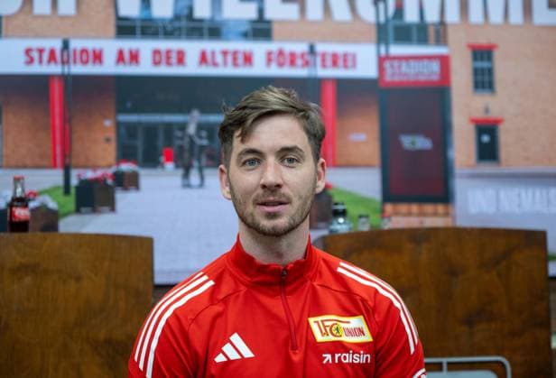 Soccer, Men, Season 2025 2026, 1 Bundesliga, 1 FC Union Berlin, Media round with goalkeeper Carl Klaus 1 FC Union Berlin , 30 04 2026, Copyright: xMatthiasxKochx