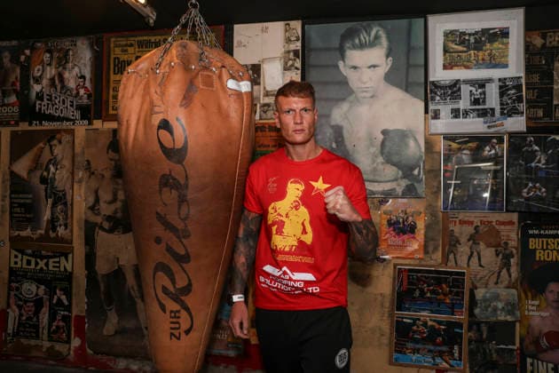 Boxing Boxing in the North, Waage, Hamburg, 30 04 2026 Steven Robinson ENG