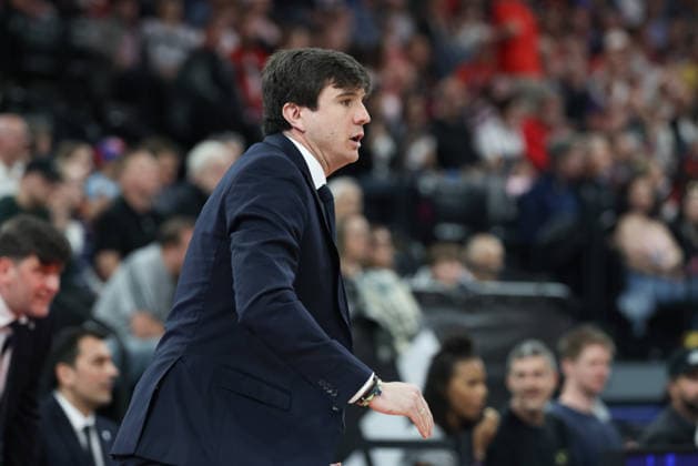 Pedro Calles Alba Berlin, Head Coach , GER, FC Bayern Basketball vs Alba Berlin, Basketball, easycredit Basketball Bundesliga, 27 Matchday, Season 2025 2026, 01 05 2026, GER, FC Bayern Basketball vs Alba Berlin, Basketball, easycredit Basketball Bundesliga, 27 Matchday, Season 2025 2026, 01 05 2026 Muenchen Copyright: xEibner-Pressefoto JennixMaulx EP_JML
