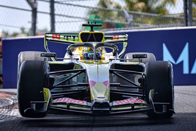 (41) Arvid Lindblad (GBR) - Visa Cash App Racing Bulls F1 Team - Racing Bulls VCARB03 - Red Bull Ford during the Formula 1 Crypto.com Miami Grand Prix 2026 at Miami International Autodrome in Miami Gardens, United States. Round 6 of the 2026 FIA Formula One World Championship, WM, Weltmeisterschaft held May 1-3, 2026. The Miami International Autodrome, located in the grounds of the Hard Rock Stadium, hosts the sixth round featuring the Sprint format. This event weekend features the F1 Sprint format, with a Sprint Shootout and Sprint Race in addition to the standard qualifying session and Grand Prix. Copyright: xAlessioxDexMarcox xAvens-images.com AvensImages IPAxSportx xipa-agency.netx xx IPA_74364346 IPA_Agency_IPA74364346