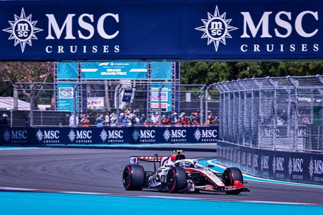 (87) Oliver Bearman (GBR) - TGR Haas F1 Team during the Formula 1 Crypto.com Miami Grand Prix 2026 at Miami International Autodrome in Miami Gardens, United States. Round 6 of the 2026 FIA Formula One World Championship, WM, Weltmeisterschaft held May 1-3, 2026. The Miami International Autodrome, located in the grounds of the Hard Rock Stadium, hosts the sixth round featuring the Sprint format. This event weekend features the F1 Sprint format, with a Sprint Shootout and Sprint Race in addition to the standard qualifying session and Grand Prix.  Copyright: xAlessioxDexMarcox xAvens-images.com AvensImages IPAxSportx xipa-agency.netx xx IPA_74392788 IPA_Agency_IPA74392788