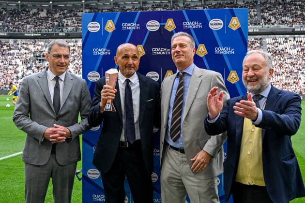 Juventus head coach Luciano Spalletti during the Serie A soccer match between Juventus and Hellas Verona at the Allianz Stadium in Turin, Italy - Sunday, May 03, 2026. - Soccer .  Copyright: xTanoxPecoraro LaPressex