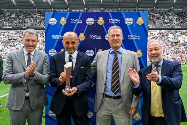 Juventus head coach Luciano Spalletti during the Serie A soccer match between Juventus and Hellas Verona at the Allianz Stadium in Turin, Italy - Sunday, May 03, 2026. - Soccer .  Copyright: xTanoxPecoraro LaPressex