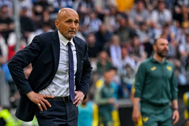 Juventus head coach Luciano Spalletti during the Serie A soccer match between Juventus and Hellas Verona at the Allianz Stadium in Turin, Italy - Sunday, May 03, 2026. - Soccer .  Copyright: xTanoxPecoraro LaPressex