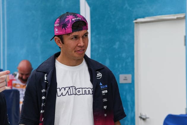 (23) Alexander Albon (THA) - Atlassian Williams F1 Team - Williams FW48 - Mercedes during the Formula 1 Crypto.com Miami Grand Prix 2026 at Miami International Autodrome in Miami Gardens, United States. Round 6 of the 2026 FIA Formula One World Championship, WM, Weltmeisterschaft held May 1-3, 2026. The Miami International Autodrome, located in the grounds of the Hard Rock Stadium, hosts the sixth round featuring the Sprint format. This event weekend features the F1 Sprint format, with a Sprint Shootout and Sprint Race in addition to the standard qualifying session and Grand Prix. Copyright: xAlessioxDexMarcox xAvens-images.com AvensImages IPAxSportx xipa-agency.netx xx IPA_74412981 IPA_Agency_IPA74412981