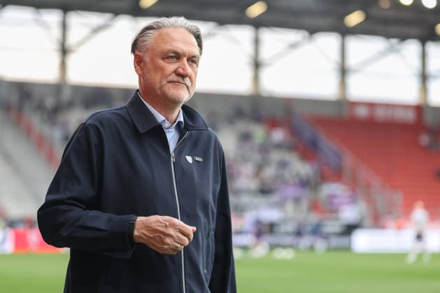 3 Liga FC Ingolstadt 04 Erzgebirge Aue Managing Director Dietmar Beiersdorfer FCI 3 Liga FC Ingolstadt 04 Season 2025 2026 Erzgebirge Aue