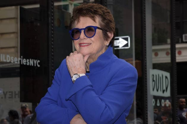 September 20, 2017 - New York, New York, United States - Tennis player Billy Jean King made an appearance at Build Series on September 20 2017 in New York City Copyright: xCurtisxMeansx