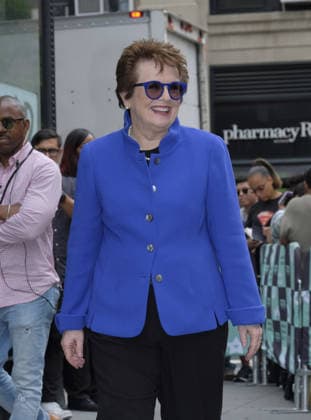 September 20, 2017 - New York, New York, United States - Tennis player Billy Jean King made an appearance at Build Series on September 20 2017 in New York City Copyright: xCurtisxMeansx