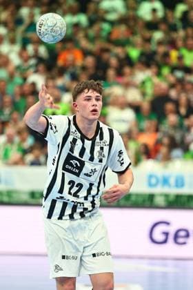 Rasmus Ankermann THW Kiel, 22 GER, HSG Wetzlar vs THW Kiel, Handball, 1 Bundesliga, Matchday 30, Season 2025 2026, 02 05 2026 GER, HSG Wetzlar vs THW Kiel, Handball, 1 Bundesliga, Matchday 30, Season 2025 2026, 02 05 2026 Wetzlar Copyright: xEibner-Pressefoto RenexWeissx EP_RWS
