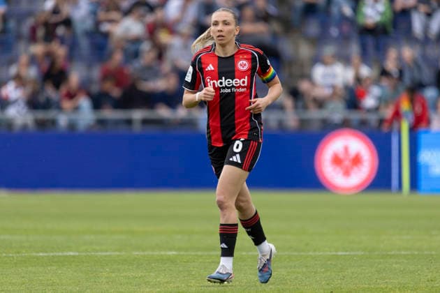 Google Pixel Womens Bundesliga Eintracht Frankfurt 1 FC Nuremberg, 04 05 2026 Elisa Senß Senss Eintracht Frankfurt 6 , clipping, portrait portrait, Eintracht Frankfurt 1 FC Nuremberg, Frankfurt, Stadion am Brentanobad, 4 5 2026 Copyright: xBEAUTIFULxSPORTS Gawlikx